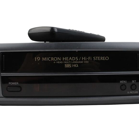 Sharp VC-H954U VCR VHS Video Cassette Recorder - With Remote & Orig. Box Tested! - Picture 3 of 10